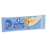 Gerber Gentle Teething Wafers Banana & Peach Baby Snack – Crawler Stage