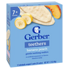 Gerber Gentle Teething Wafers Banana & Peach Baby Snack – Crawler Stage