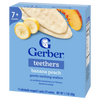 Gerber Gentle Teething Wafers Banana & Peach Baby Snack – Crawler Stage