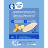 Gerber Gentle Teething Wafers Banana & Peach Baby Snack – Crawler Stage