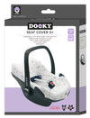 Dooky Carry Cot Cum Car Seat Cover 0+ Dandelion