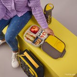 b.box Batman Mini Lunchbox 1 L 21 × 16.8 × 7.3 cm Grey & Yellow