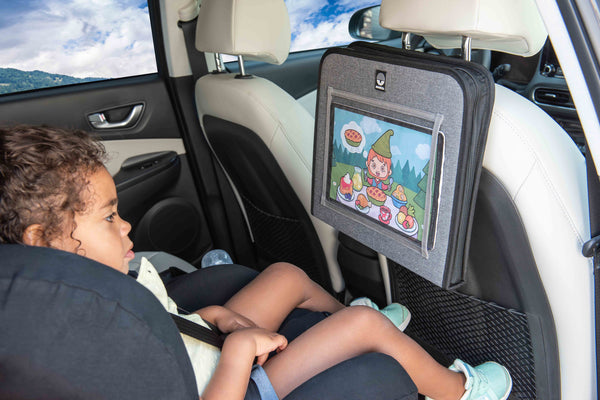 Dooky Backseat travel Tray - Grey