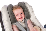 Dooky Head Support Pillow 26 × 31 × 7 cm Grey