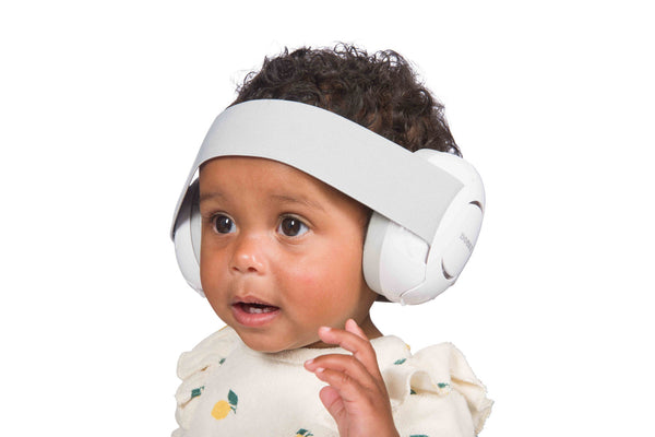 Dooky Baby Ear Protection 0-3 Years - White