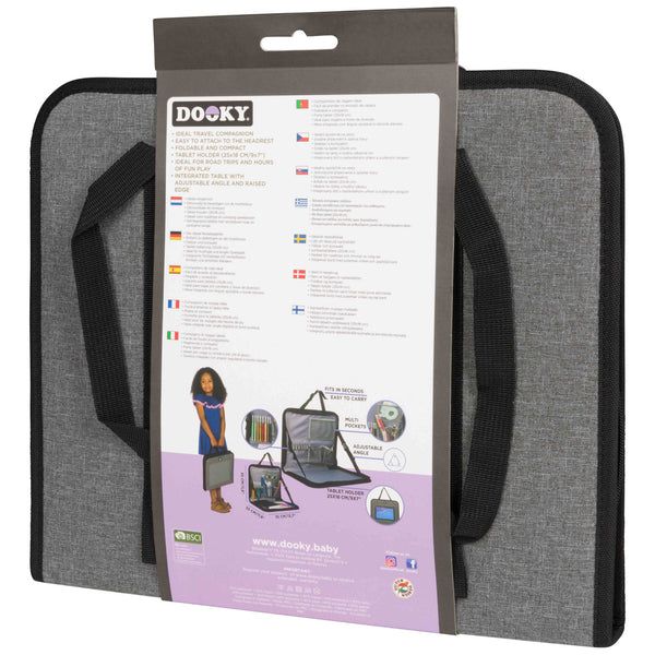 Dooky Backseat travel Tray - Grey