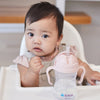 B Box Weighted Straw Sippy Cup 240Ml - Blush Light Pink