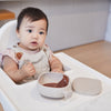 b.box Silicone Suction Bowl + Lid – Latte