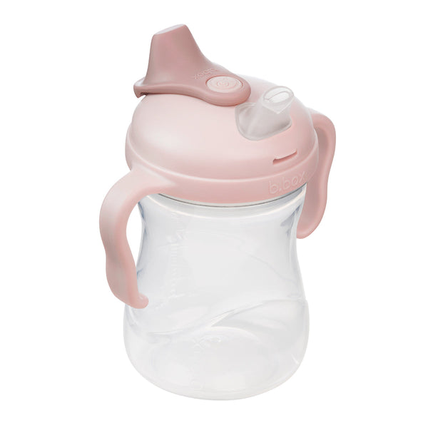 b.box Soft Spout Cup 240ml – Blush Light Pink | 6M+