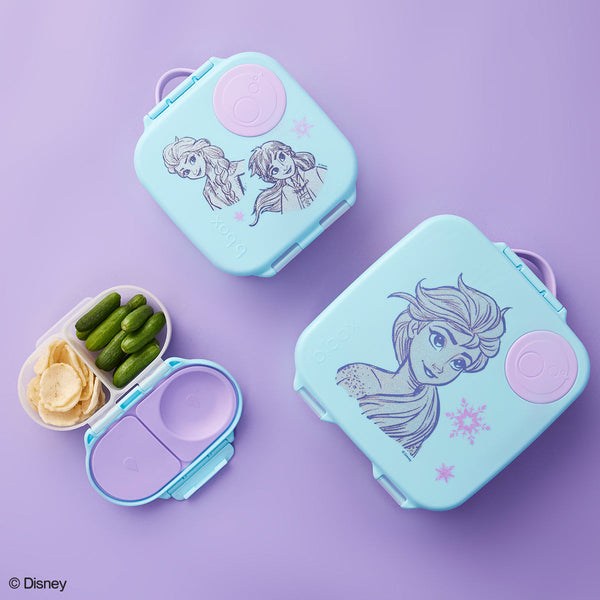b.box Disney Frozen Leakproof Snack Box with Fruit Holder – 350 ml
