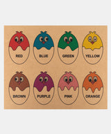 Hilife Chick Matching Puzzle 2-Layer 3Y+ Multicolor