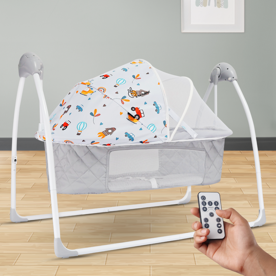 R For Rabbit Cradle Lullabies Plus Grey
