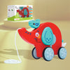 R For Rabbit Orapple Trunky Fun & Safe Musical Pull-Along Toy 12M+
