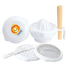 Hopop 5-in-1 Manual Baby Food Maker & Processor 4M+