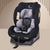 R for Rabbit Car Seat Jack N Jill - NXG Black Grey