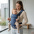 R for Rabbit Solo Wrap Comfy 5-in-1 Baby Carrier 4–36M Up to 20kg – Denim Blue