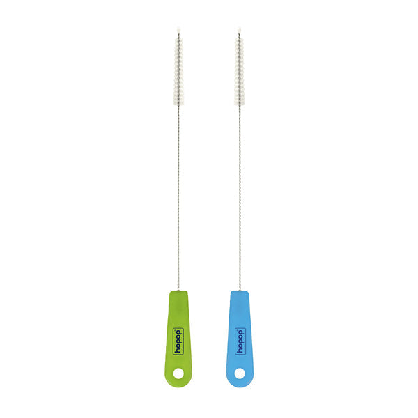 Hopop Straw Cleaning Brush Pack of 2 – Green Blue