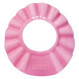 Hopop Bathing Shower Cap Shampoo Hat Adjustable Pink