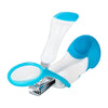 Hopop Baby Nail Clipper with Magnifying Zoom Lens Newborn+ – Blue
