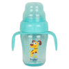 Hopop Spill-Proof Sipper Cup with Spout & Straw 210 ml Green
