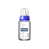 Hopop Glass Feeding Bottle Slim Neck 4Oz 120Ml (Asst Color)