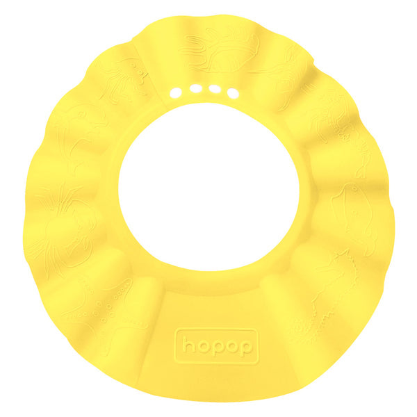 Hopop Bathing Shower Cap Baby Shampoo Hat Adjustable One Size – Yellow