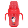 Hopop Baby Sipper Cup Spill-Proof with Spout & Straw 210ml – Red