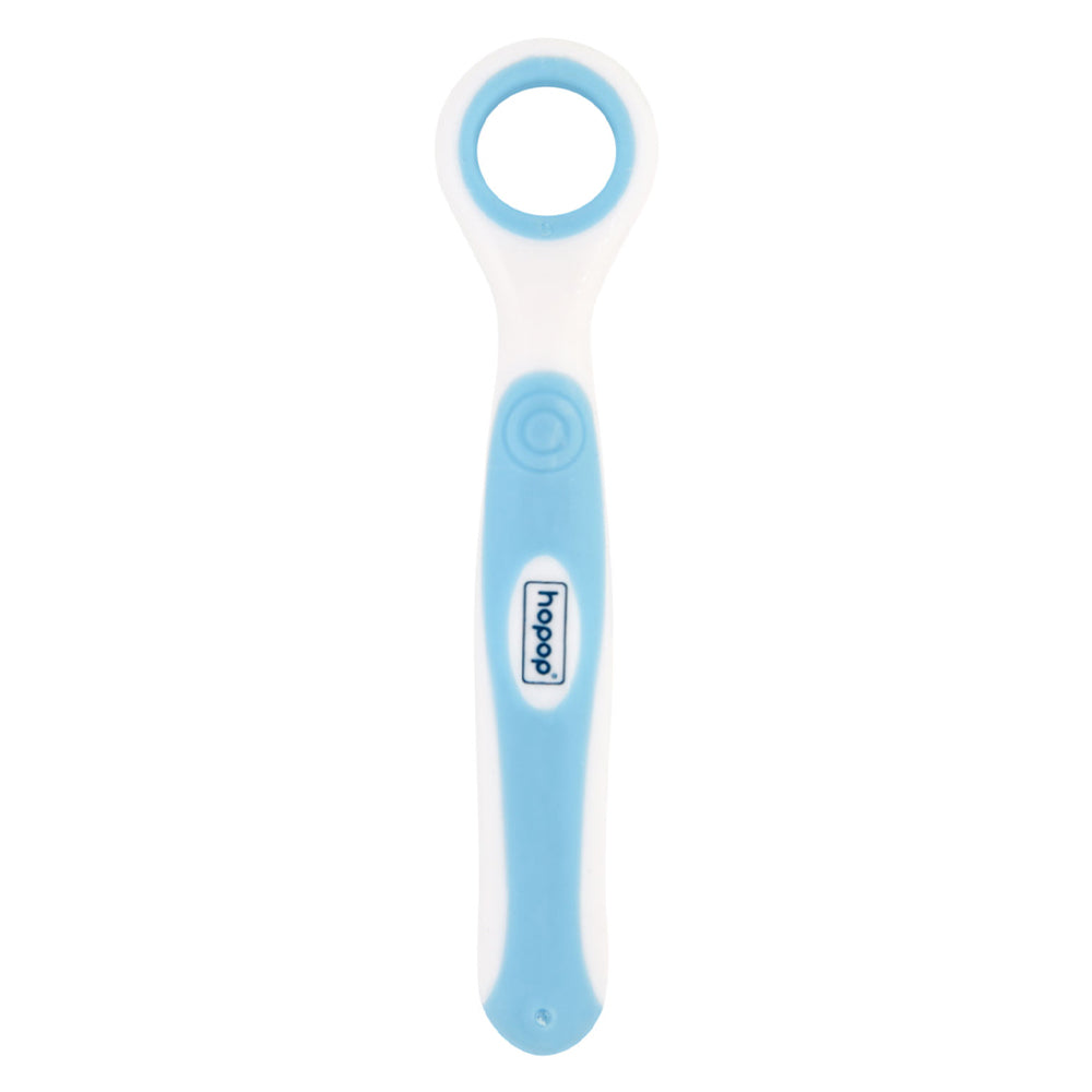 Hopop Soft & Gentle Tender Tongue Cleaner Pack of 1 Blue
