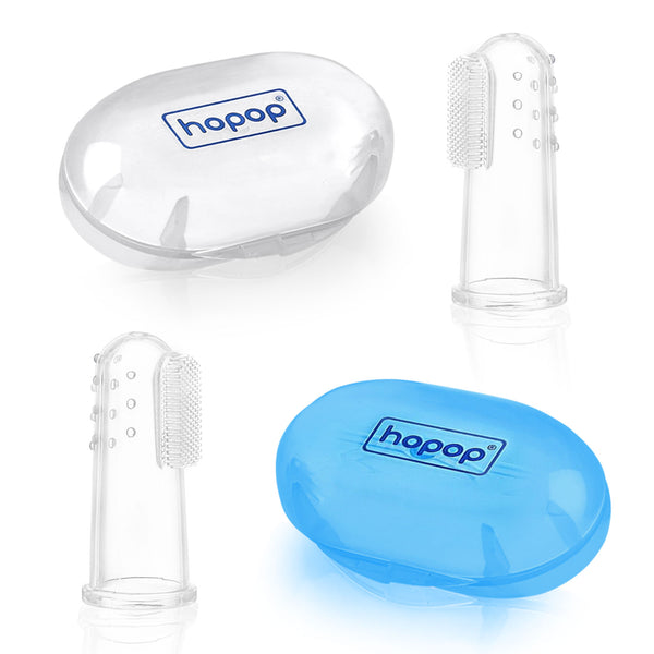 Hopop Baby Finger Brush With Case
