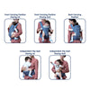 Hopop Elite 5 in 1 Hip Seat Baby Carrier - Blue