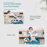 R For Rabbit Baby Walker Little Feet Blue