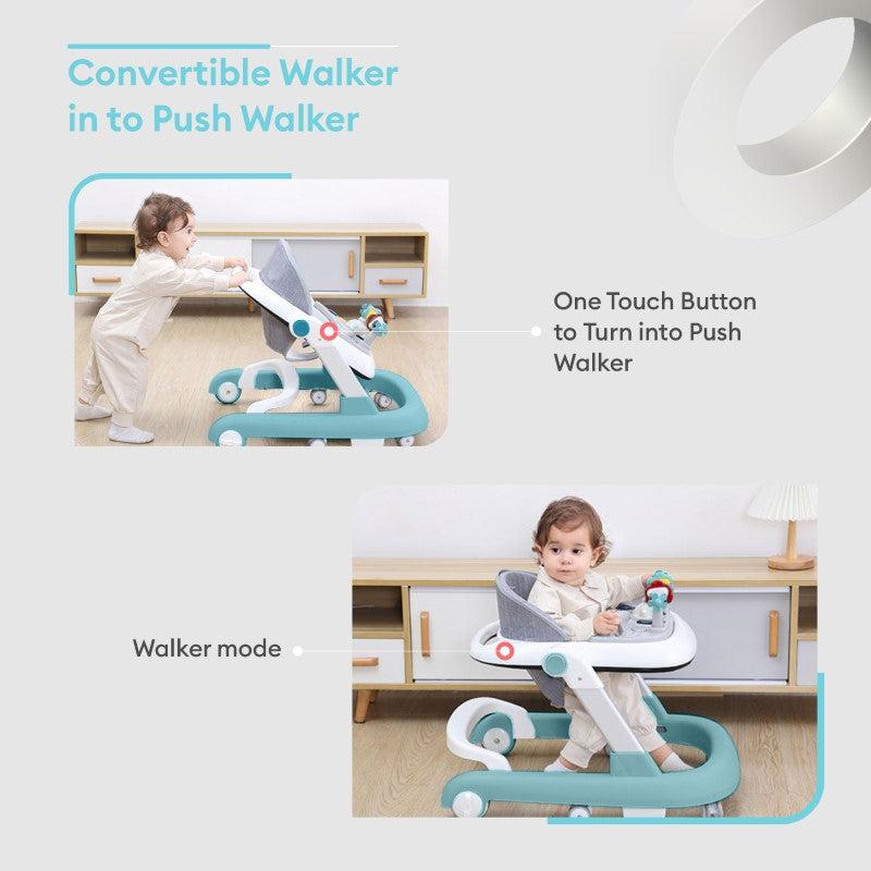 R For Rabbit Baby Walker Little Feet Green