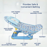 Hopop Anti-Skid Compact Baby Bather 0-12M Blue