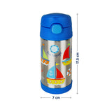 Hopop Insulated Stainless Steel Sipper With Straw - Boat 300ML