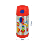 Hopop Insulated Stainless Steel Sipper With Straw - FlyHigh 300ML