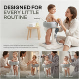 R for Rabbit Fun Time Aqua Hug 9–36M Up to 20kg Baby Bath Stand – Metallic Grey