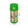 Hopop Insulated Stainless Steel Sipper With Straw- Alligator 300ML