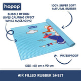 Hopop Multipurpose Baby Massage Mat Waterproof Diaper Changing Mat Plane – Blue