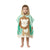 Quad Seven Roaring Cute Lion Hooded Towel Poncho for Kids (2–4 Years) – Soft & Absorbent Beach & Bath Robe
