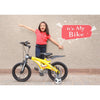 R For Rabbit Bicycle Tiny Toes Jazz 14 Inch Yellow