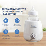 Hopop 2-in-1 Multifunctional Baby Bottle & Food Warmer White
