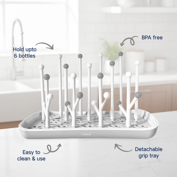 Hopop Portable & Compact Baby Bottle Drying Rack