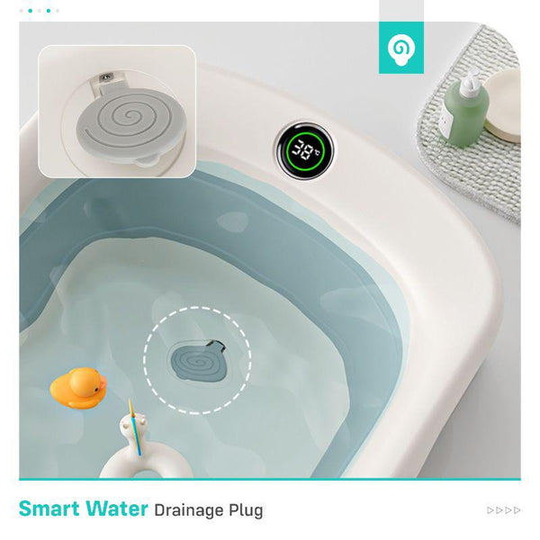 R For Rabbit Bubble Double Smart Bath Tub With Smart Water Temperature Plug