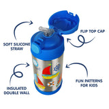 Hopop Insulated Stainless Steel Sipper With Straw - Boat 300ML