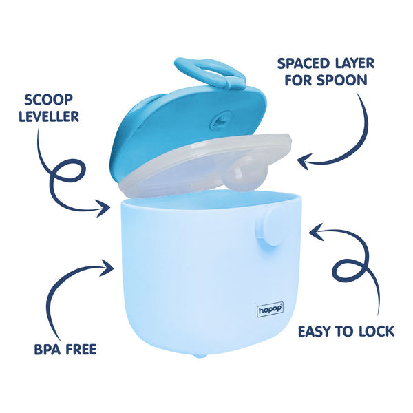 Hopop Milk Powder & Multi-Purpose Food Container -210 ml