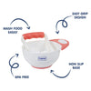 Hopop Food Mash and Serve Feeding Bowl Set - Pink