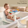 Baby Bath Seat R for Rabbit Fun Time Cozy 2 in 1 6M+ Up to 15kg Baby Bath Seat – Grey Ivory