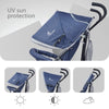 R for Rabbit Stroller Pixie Blue Grey