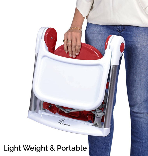 R For Rabbit Booster Chair Jelly Bean Booster Chair Red