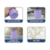 Hopop Soft Silicone Training Cup Purple 4M+ 150ML